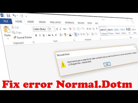 word cannot open the existing file normal dotm office 2016 for mac